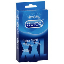 Durex - kondómy Extra XXL (6 ks)
