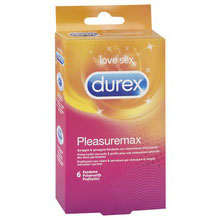 Durex - kondómy Pleasuremax (6 ks)